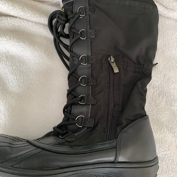 Atelier Noir div. Of Rudsak black lace up boots size 8 - Picture 14 of 15